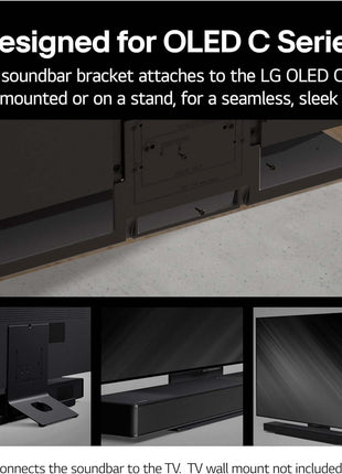 LG USC9S SOUNDBAR HOME CINEMA 3.1.3 WIRELESS SUBWOOFER 4K DOLBY ATMOS RRP £999