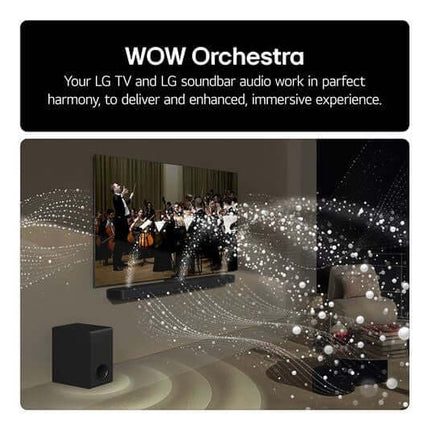 LG US80TR SOUNDBAR HOME CINEMA 5.1.3 WIRELESS SUBWOOFER 580W 4K DOLBY ATMOS HDMI