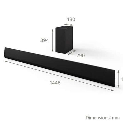 LG USG10TY SOUNDBAR HOME CINEMA 3.1 WIRELESS SUBWOOFER 4K DOLBY ATMOS RRP £999