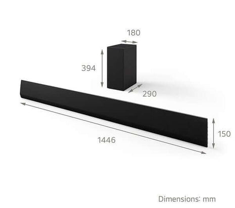 LG USG10TY SOUNDBAR HOME CINEMA 3.1 WIRELESS SUBWOOFER 4K DOLBY ATMOS RRP £999