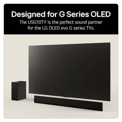 LG USG10TY SOUNDBAR HOME CINEMA 3.1 WIRELESS SUBWOOFER 4K DOLBY ATMOS RRP £999