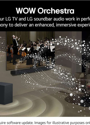 LG USC9S SOUNDBAR HOME CINEMA 3.1.3 WIRELESS SUBWOOFER 4K DOLBY ATMOS RRP £999