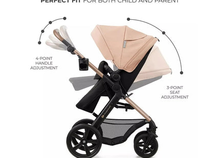 Kinderkraft Moov 2 3-in-1 Travel System - Beige