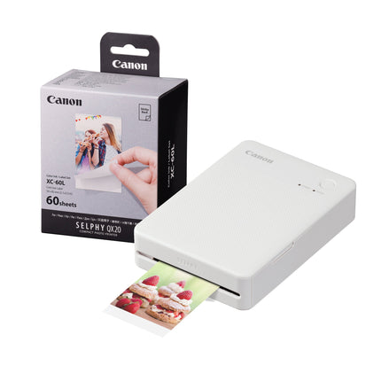 Canon Selphy QX20 Instant Photo Printer - Sand White