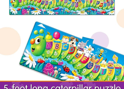 Long & Tall Puzzle ABC Caterpillar Letters