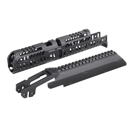 5KU SPORT4 & B33 Tactical Handguard and Picatinny Dustcover Kit for MARUI AKM GBB