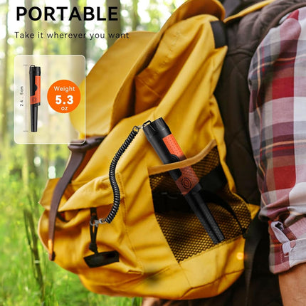 Metal Detector Pinpointer Waterproof 360 Detection Handheld SUNPOW OTMD12