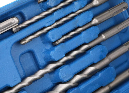 SDS Masonry Drill Bit Set 20pcs – For Concrete, Brick & Stone, Carbide Tips