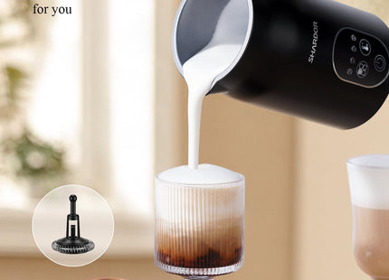 Milk Frother Electric 4 in 1 Steamer Warmer with 4 Temp Settings SHARDOR