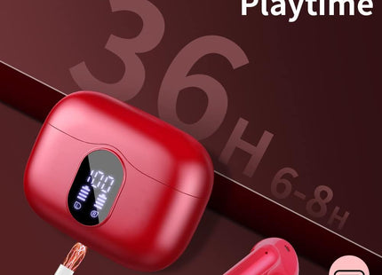 Wireless Earbuds Bluetooth 5.3 Deep Bass 36H Playtime Noise Cancel Btootos