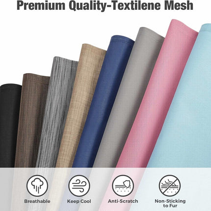 Veehoo XXL 150x95cm Chew-Proof Raised Dog Bed – Cooling Pet Cot, Aluminum Frame