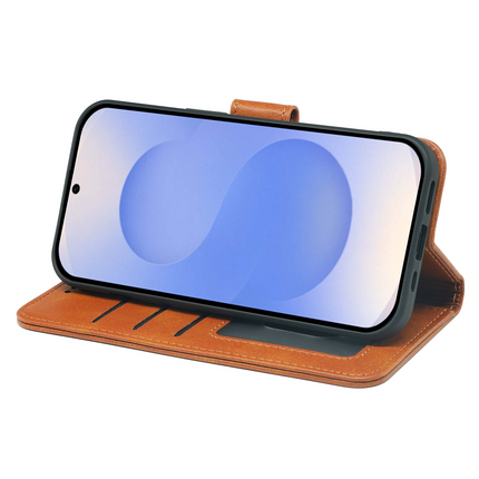 Samsung Galaxy S26 Series Book Flip Case Leather Wallet