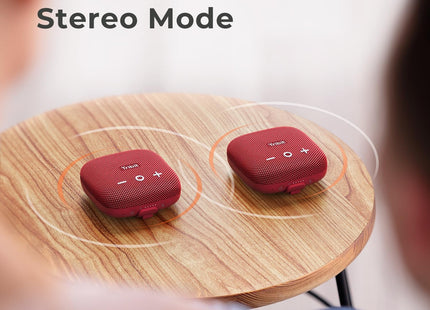 Tribit StormBox Micro 2 Bluetooth Speaker, IP67, XBass, Wireless Pairing