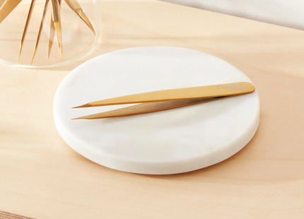 Gold Pointed Brow Tweezers