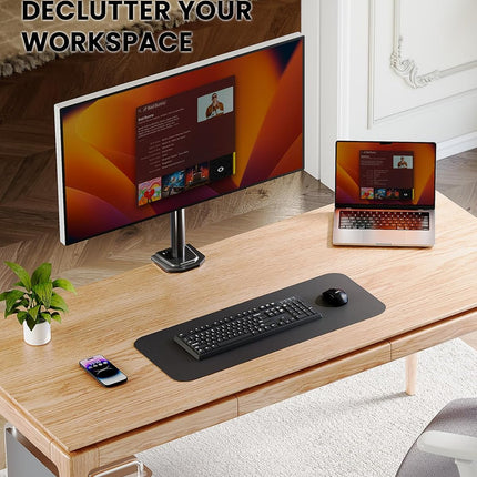 Single Monitor Stand 13 to 32 Inch Adjustable Arm Desk Mount VESA ErGear