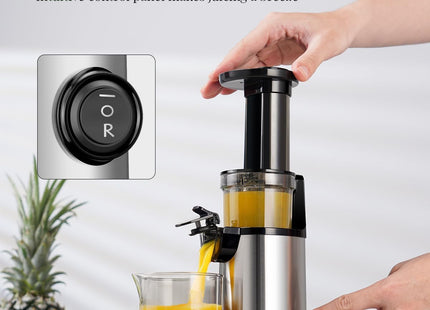 Cold Press Juicer Slow Masticating High Yield Easy Clean 600ml KIDISLE