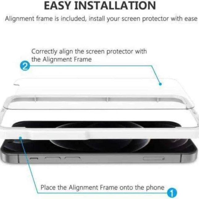 SPARIN 4 Pack Screen Protector Compatible with iPhone 12 Pro Max 6.7"