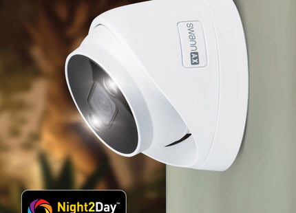 Swann AdvancedX 4K Wired NVR CCTV Add-On Dome Camera