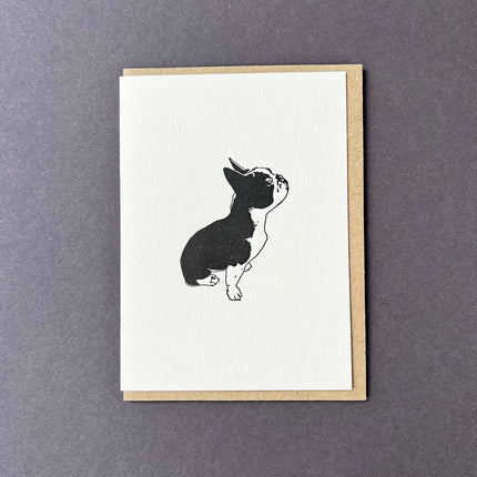 French Bulldog Card