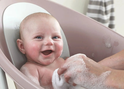 Shnuggle Newborn Baby Bath with Plug - Taupe