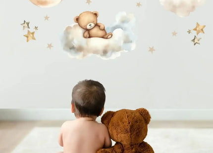 Live Vida Sleeping Bear Large Wall Art Sticker