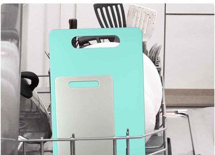 Premium Utility Chopping Board with Handles Food Safe BPA Free Dishwasher Safe