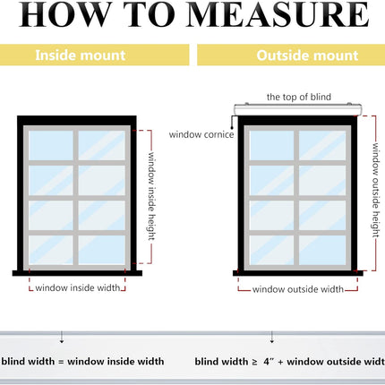 Blackout Thermal Roller Blind 42x91 Inch UV Protection Beige