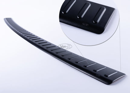 For VW T6 Transporter Multivan Barndoor Plastic Rear Bumper Protector in Black