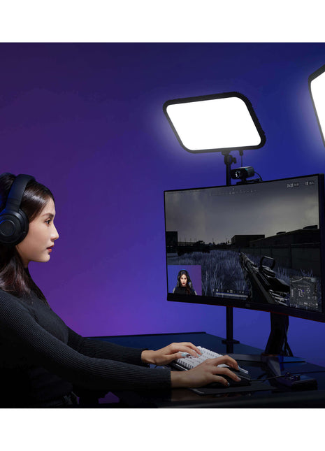 2 x Godox ES45 Bi-Colour LED Light E-Sports & Live Streaming Kit