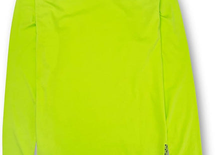 Twitch Long Sleeve Tee Unisex, Regular Fit, Cotton, Neon Yellow Top, Size M