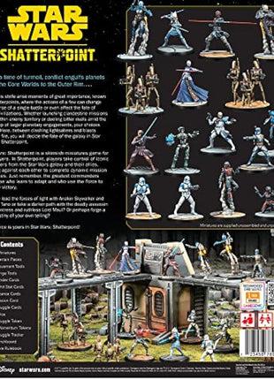 Atomic Mass Games | Star Wars Shatterpoint: Core Set | Tabletop Miniatures Game | Strategy Game | Ages 14+ | 2 Players | 90 Minutes Playing Time