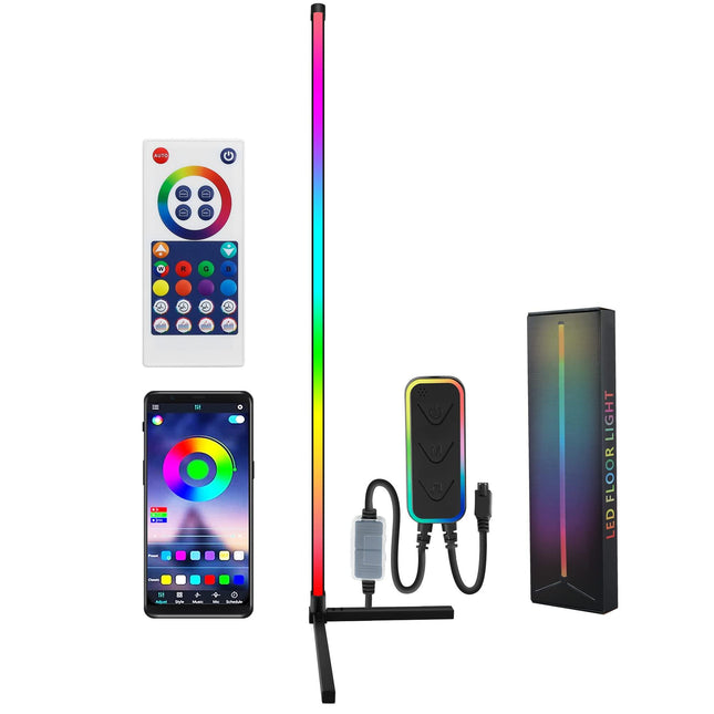 LED Floor Lamp Corner Mood Light RGB Color Changing Dimmable 125cm YOSION