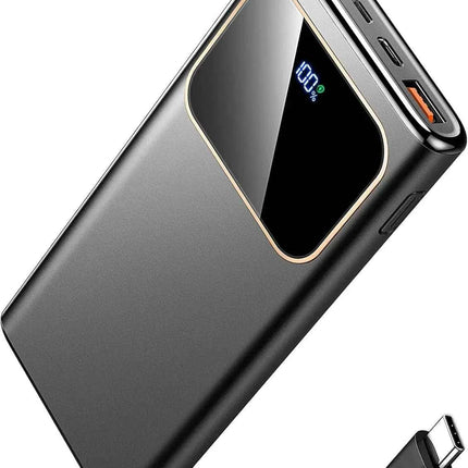 Power Bank Fast Charging 10000mAh 22.5W Portable USB-C PD3.0 QC4.0 LED Display