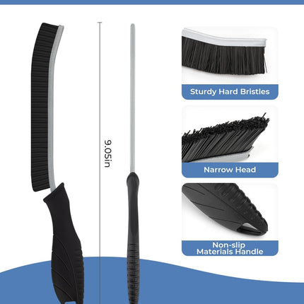 Crevice Cleaning Brush 6 Pack Hard Bristle Gap Cleaner Set Magic Brush Cleangor