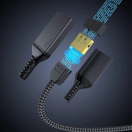 USB C to DisplayPort Adapter 8K@60Hz Thunderbolt 3 to DP Adapter HBR3 Mac & Win