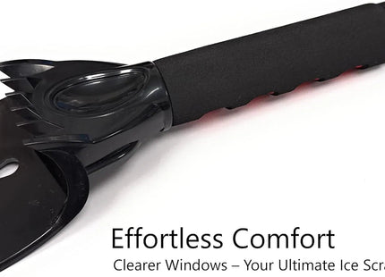 Car Ice Scraper 2 In 1 Premium Head For Clearing Ice & Snow A Winter Essential