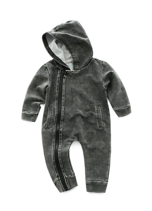 Children's Clothing Baby Jumpsuit Zipper Shirt