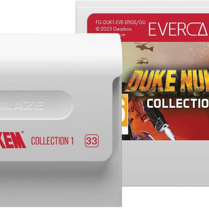 BLAZE Evercade Red Cart 33 – Duke Nukem Col. 1