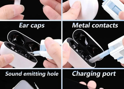 11-in-1 Gadget Cleaning Kit for Keyboards, Earbuds & LCD Screens, Versatile Tool