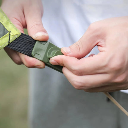 Camping & Cargo Tarpaulin Clips Set – Heavy Duty Tarp Tie Down Clips 10 Pack