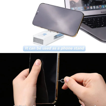 11-in-1 Multi-Functional Gadget Cleaner for Keyboards & Earbuds, Versatile Tool