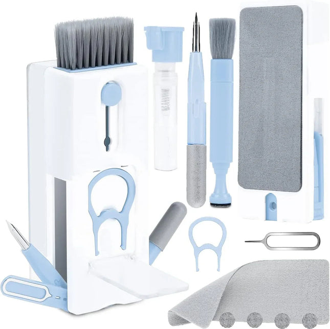 11-in-1 Multi-Functional Gadget Cleaner for Keyboards & Earbuds, Versatile Tool