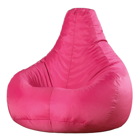Bean Bag Bazaar Recliner Gaming Bean Bag Chair, Pink, Indoor Outdoor Water Resistant Fabric, Large Beanbag with Filling Included, Gaming Chair,
