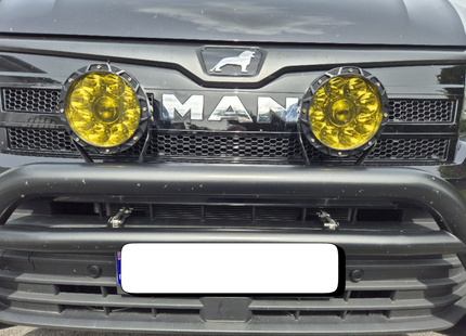 For MAN TGE Front Grille Honeycomb Inserts | Custom Honeycomb Grille Upgrade Styling Kit - Van-X