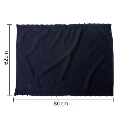Premium Black-out Curtain Material 62cm Drop camper conversions Spares Van-X Curtain kits