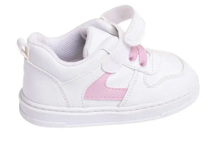 HelloBaby Touch-Fastening Faux Leather Baby Trainers