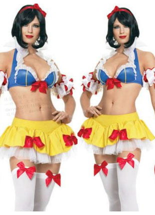 Anime Halloween Snow White Dress Party Clothes