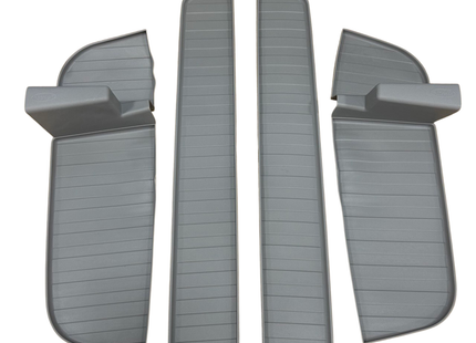 For VW T6.1 Transporter Door Pocket Rubber Liner Inserts Grey for Campervan Conversion | Van-X