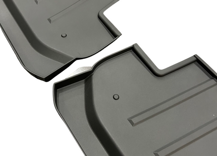 For MAN TGE / VW Crafter New Shape Front Cab Shelf Black Rubber Inserts – Storage Liner (2018-2025) | Van-X