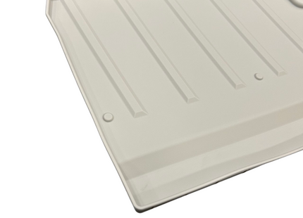 For MAN TGE / VW Crafter New Shape Front Cab Shelf Grey Rubber Inserts – Storage Liner (2018-2025) | Van-X